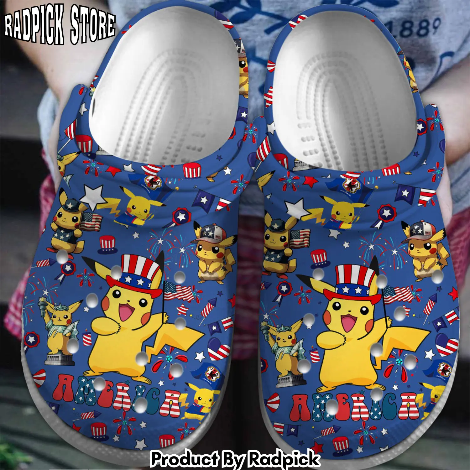 Radpick premium pokemon cartoon clogs shoes comfortable for men women rp6522161